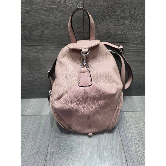 Rebecca Minkoff Julian backpack Small Pink Leather Zipper Bag B000437 main image 12